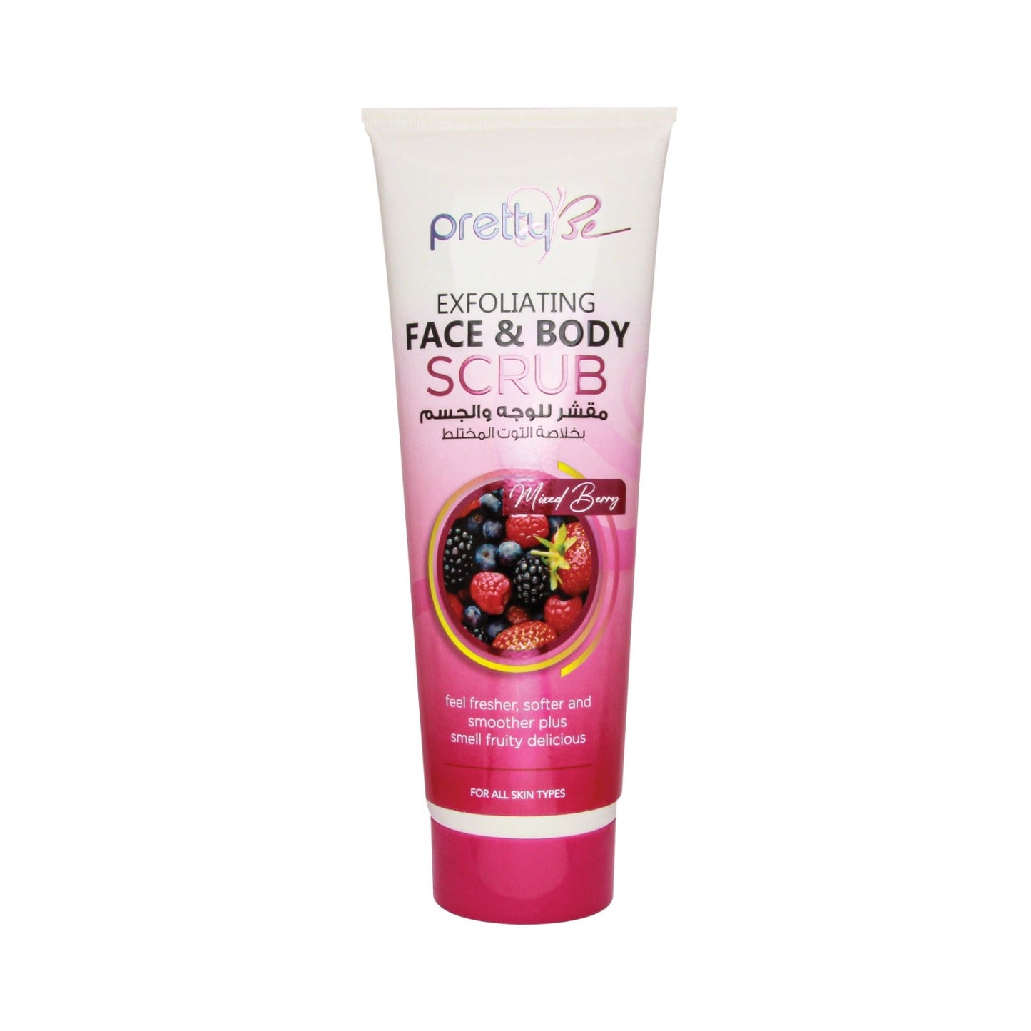 Face & Body Scrub Tube | Pretty Be | Buy Online UAE | liffluxe.com