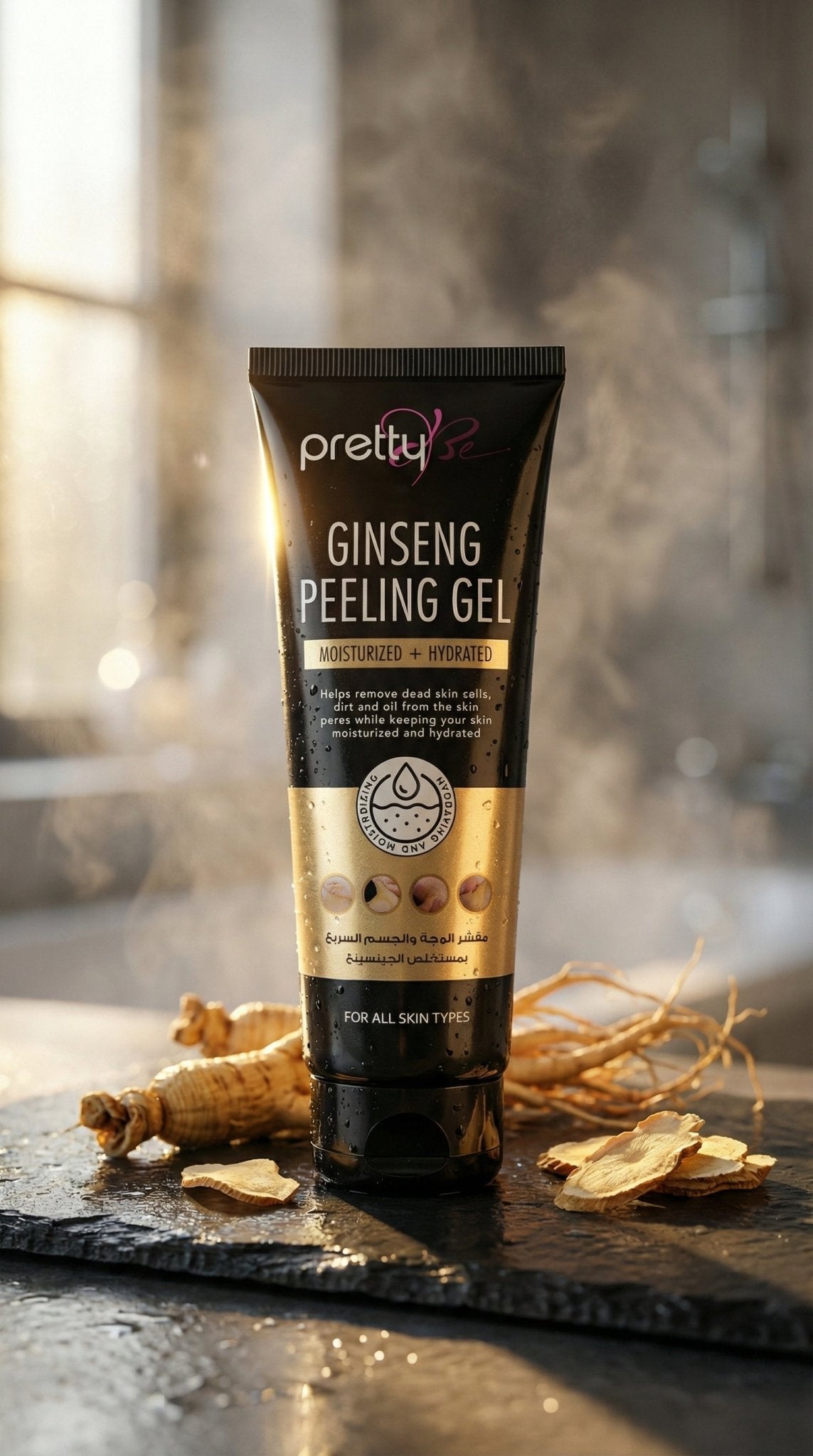 Ginseng Peeling Gel – Moisturized & Hydrated | Pretty Be | Buy Online UAE | liffluxe.com