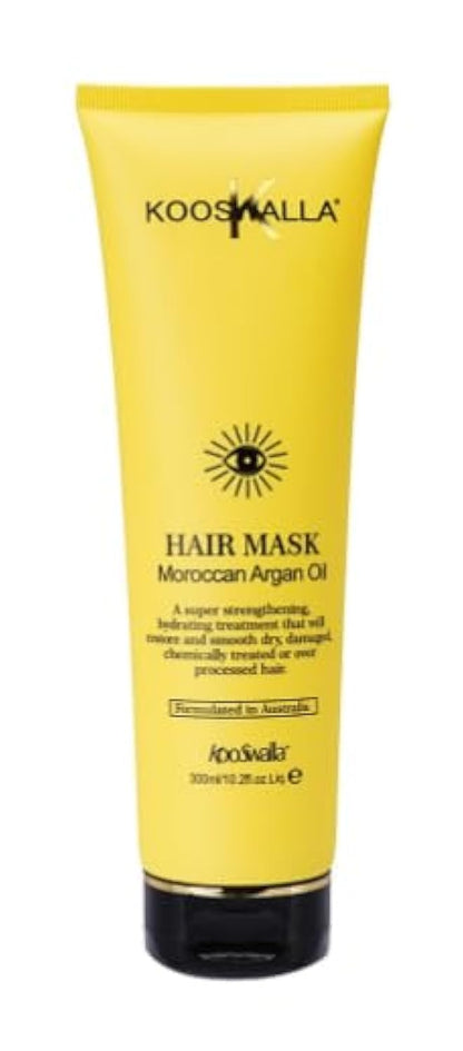 KooSwalla Hydrating Argan Oil Hair Mask Collagen Coating Hair Protein Deep Conditioning Treatment for Nourishing and Repairing Dry Damaged Hair