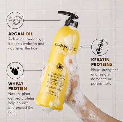 KOOSWALLA Moroccan Argan oil shampoo