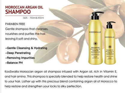 KOOSWALLA Moroccan Argan oil shampoo