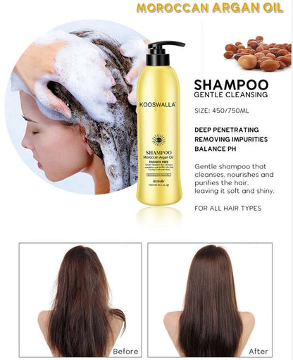 KOOSWALLA Moroccan Argan oil shampoo