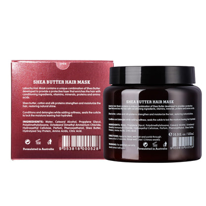 Labochy Shea Butter Hair Mask 80% natural Ingredents 500ml
