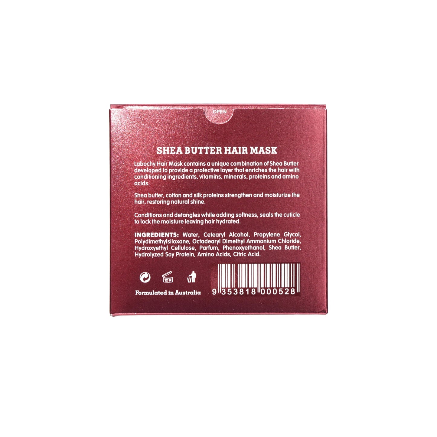 Labochy Shea Butter Hair Mask 80% natural Ingredents 500ml