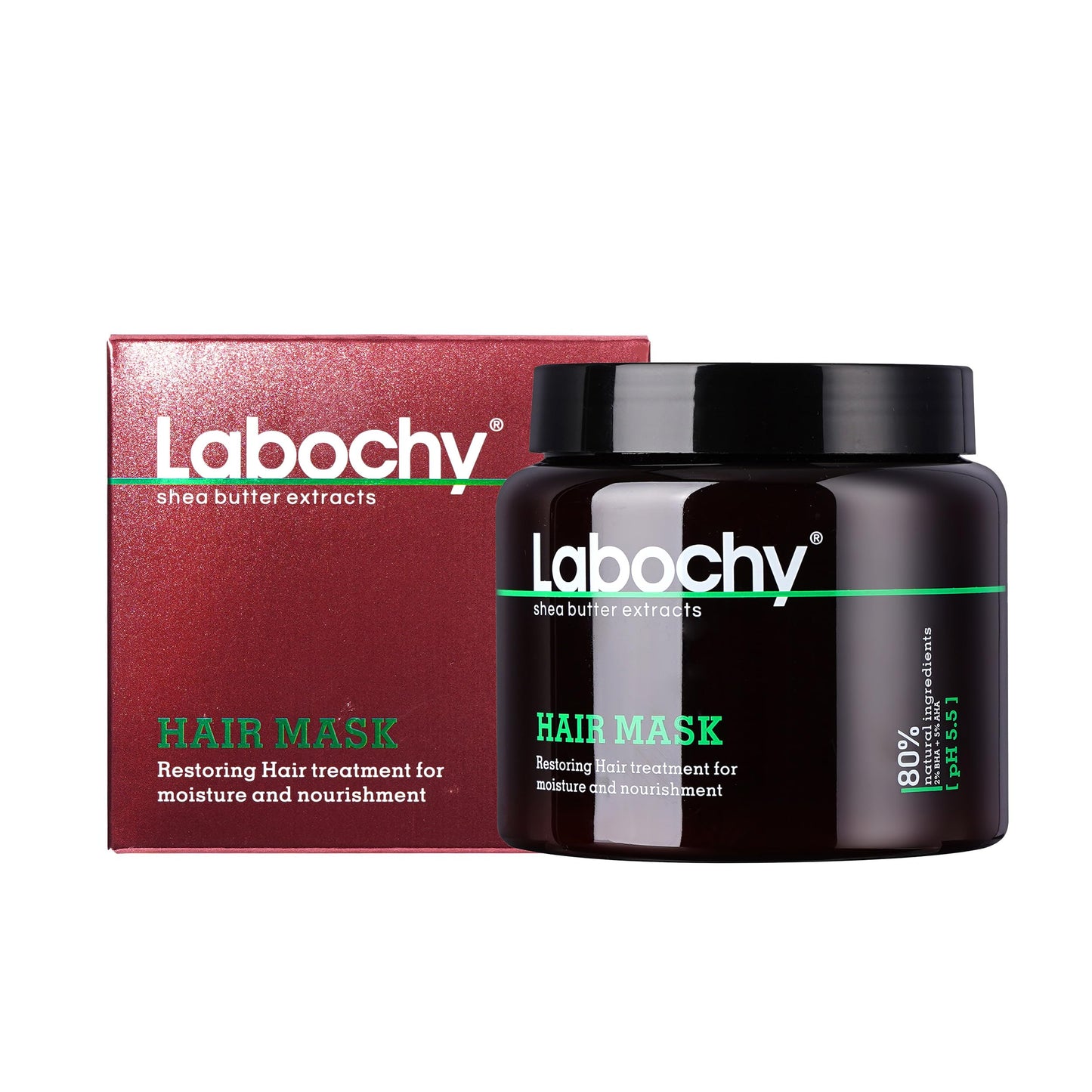 Labochy Shea Butter Hair Mask 80% natural Ingredents 500ml
