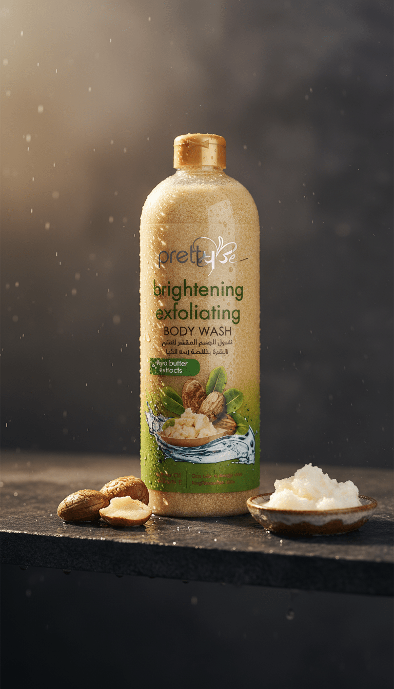Exfoliating Body Wash | Pretty Be | Buy Online UAE | liffluxe.com