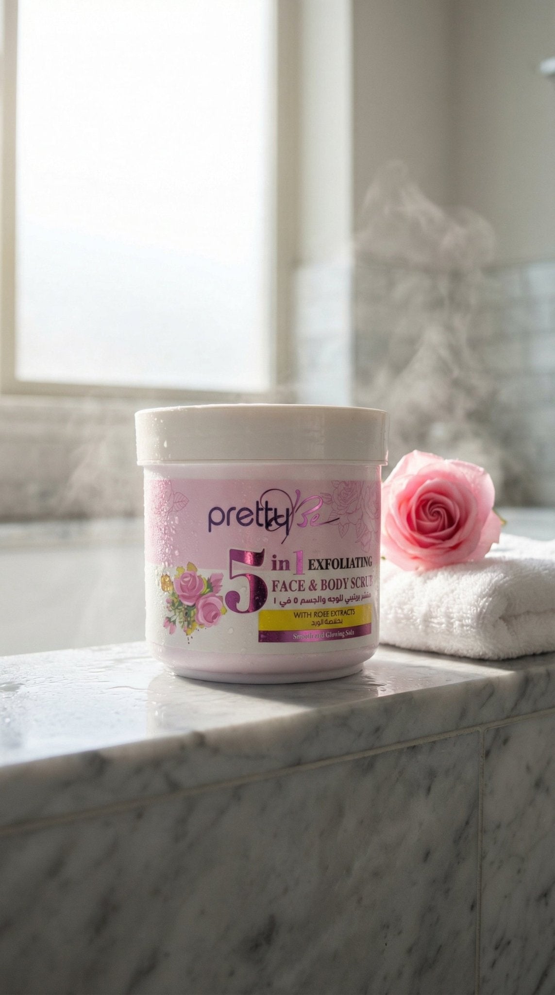 Face & Body 5 in 1 Exfoliating Scrub | Pretty Be | Buy Online UAE | liffluxe.com