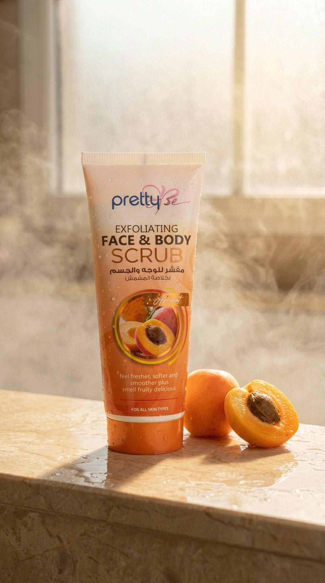 Face & Body Scrub Tube | Pretty Be | Buy Online UAE | liffluxe.com
